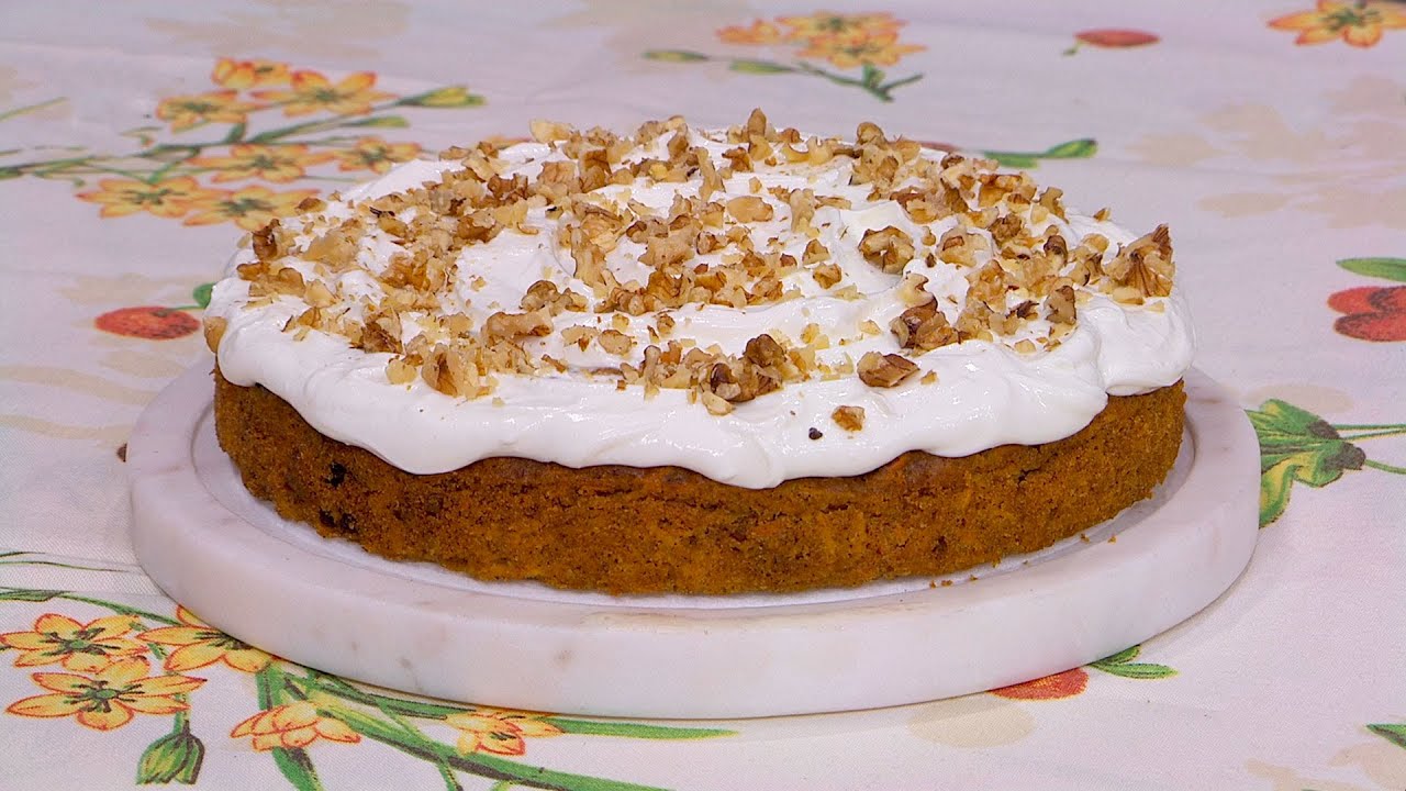 Torta de zanahorias sin azúcar