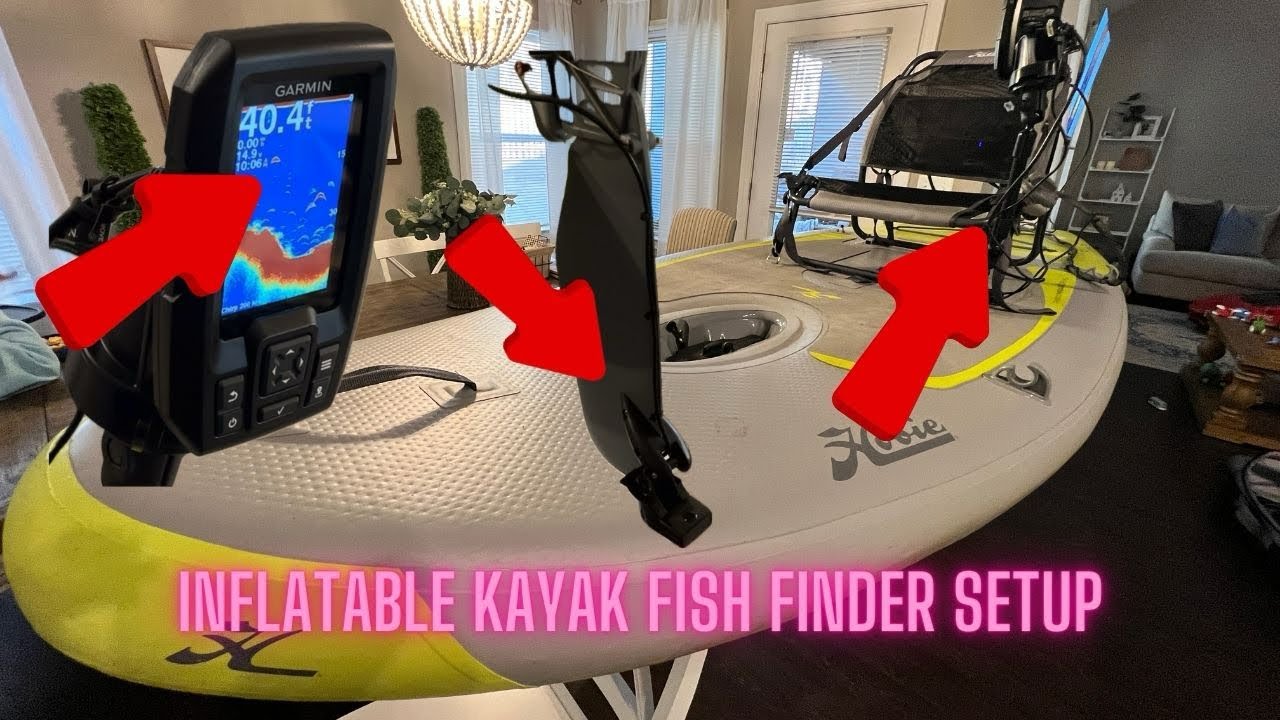 iTrekked: Hobie Itrek 9 Fish Finder Setup #fishfindersetup