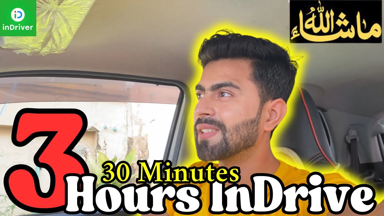 InDrive Earning In Islamabad 3 Hours 30 Minutes || Daily Vloging InDrive || 
