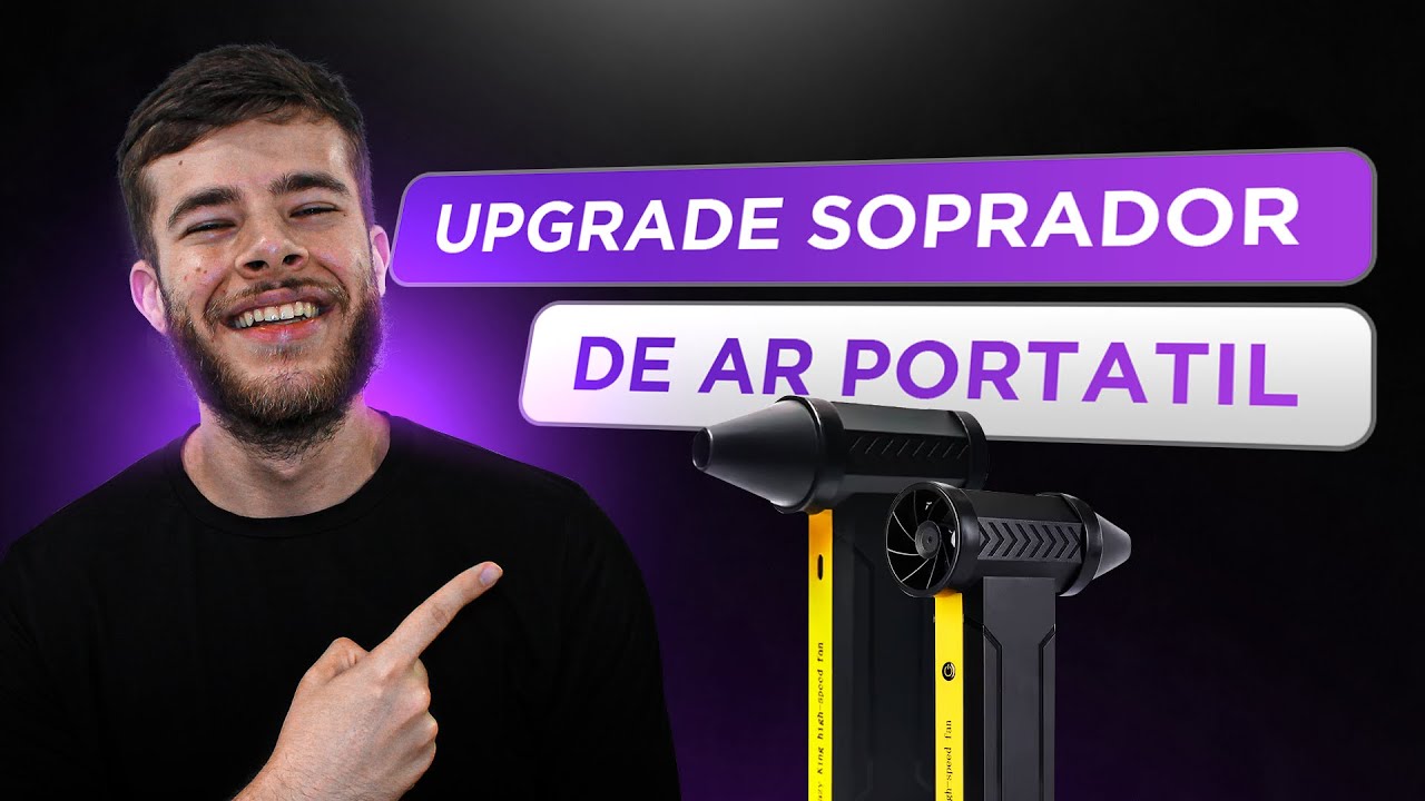 Upgrade no Meu Setup de Impressão: Soprador de Ar Portátil!