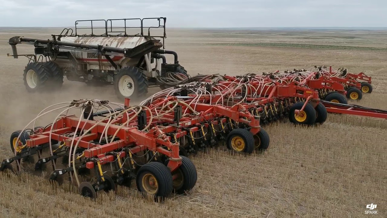 john deere 9570RX seeding