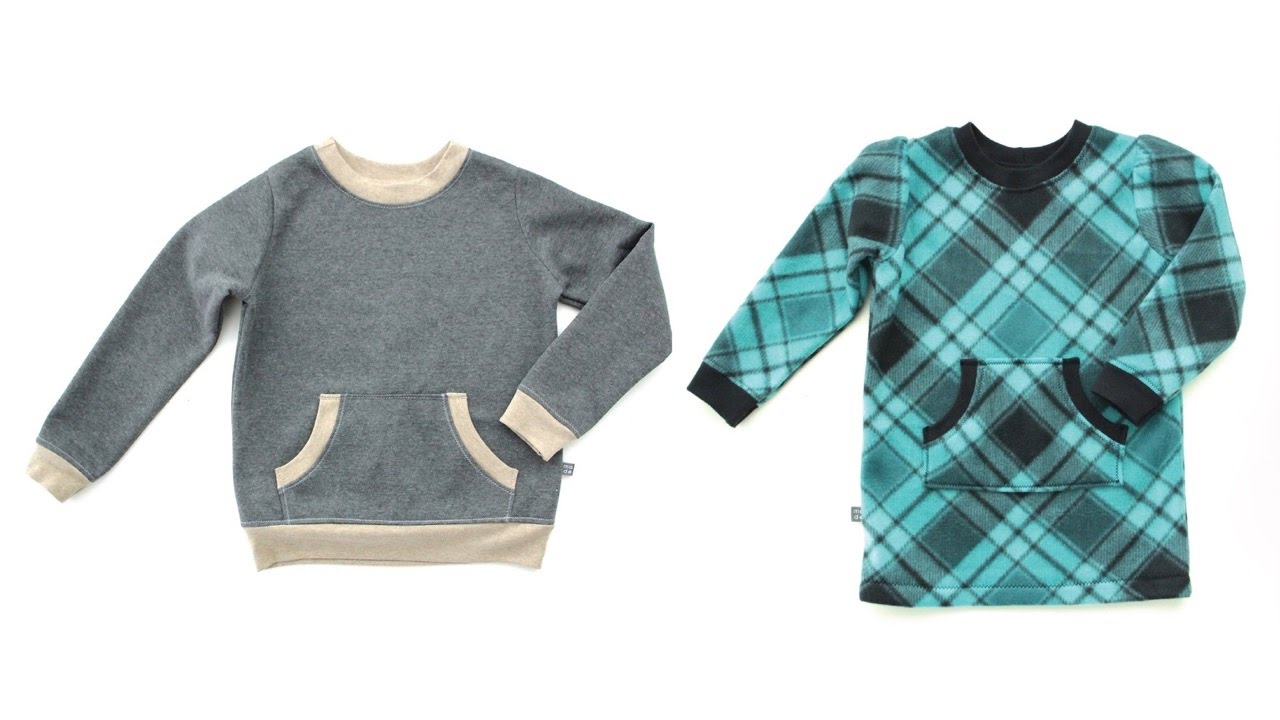 How to Sew a T-shirt and Sweatshirt Neckline, with ribbing