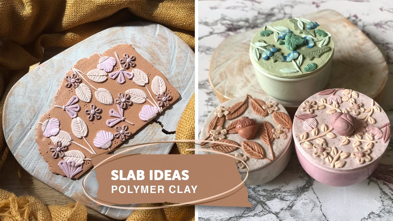 Polymer Clay Tutorial 84: Slab Ideas