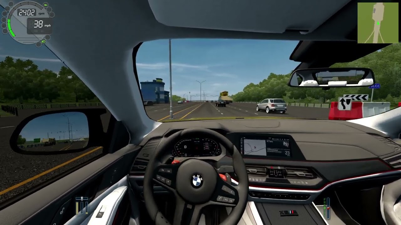 City Car Driving- BMW X6M COMPETITION F96 2020