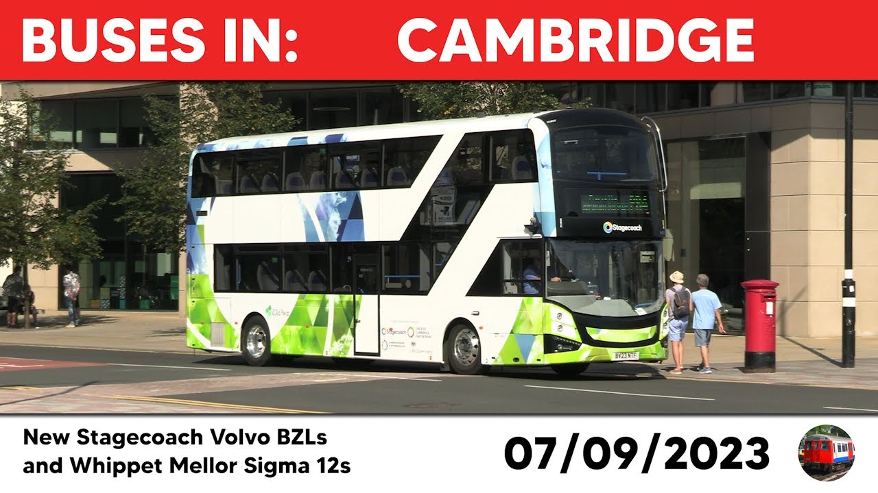 Buses in Cambridge 07/09/2023