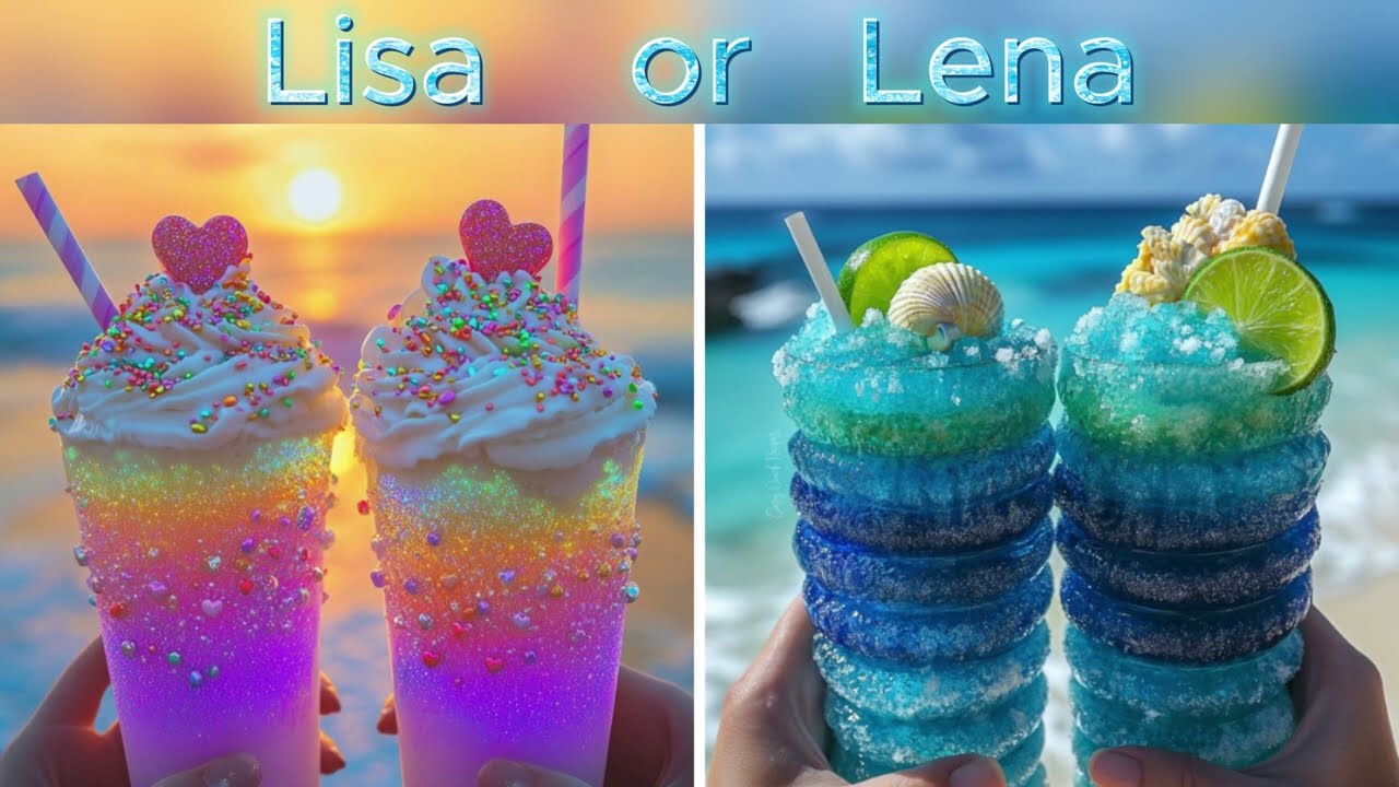 Lisa or Lena 💥 [ Summer vibes ] #summer #vibes #lisaorlena