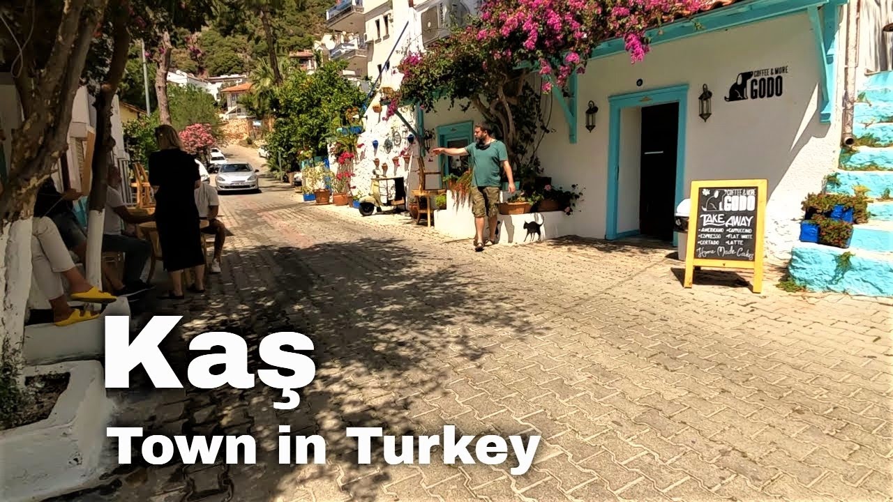 Walking tour of Kaş/Antalya, Turkey