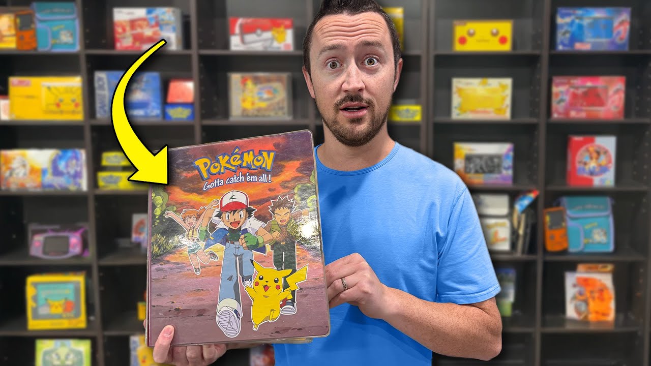 Uncovering a Childhood Pok&eacute;mon Card Collection...