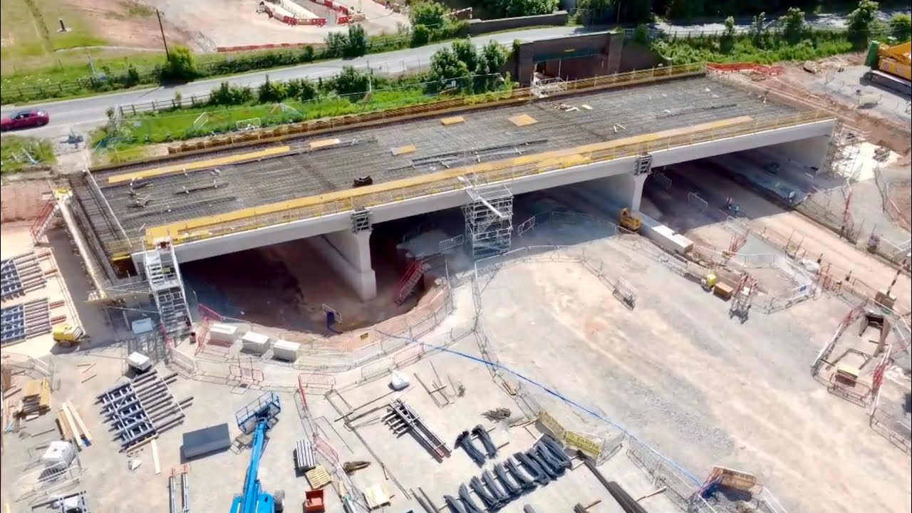 HS2 Waste lane near Burton Green 18th May 2025