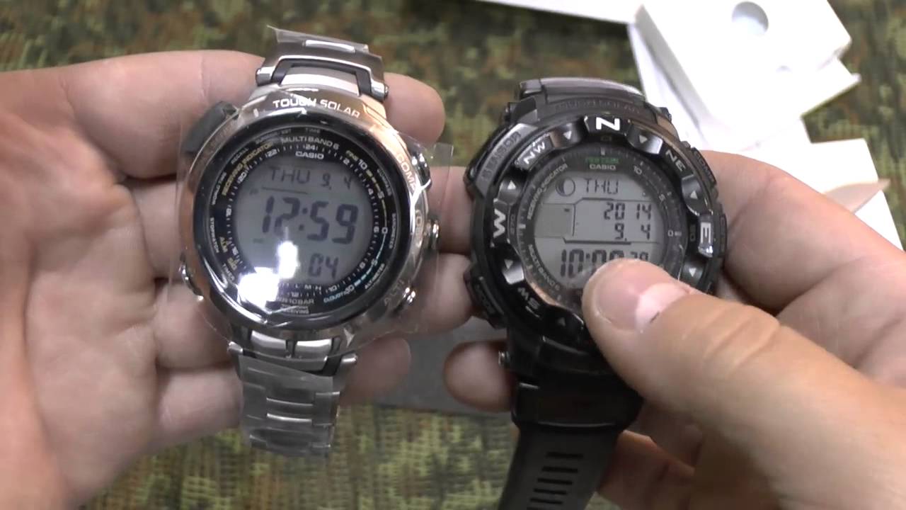 CASIO PRO TREK PRX-2000T-7JF Manaslu Titanium