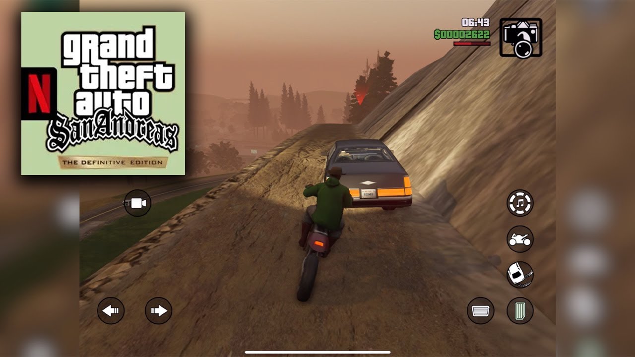 GTA San Andreas Definitive Edition (iOS, Android) Gameplay Levels Walkthrough iPad Pro Part 1