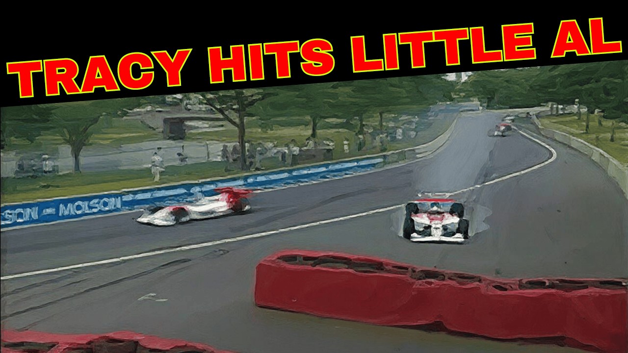 Paul Tracy Punts Al Unser Jr. Out of P1 (1994 CART Detroit)