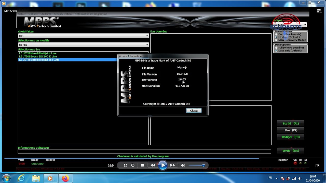 MPPS V16.0.1 Installation