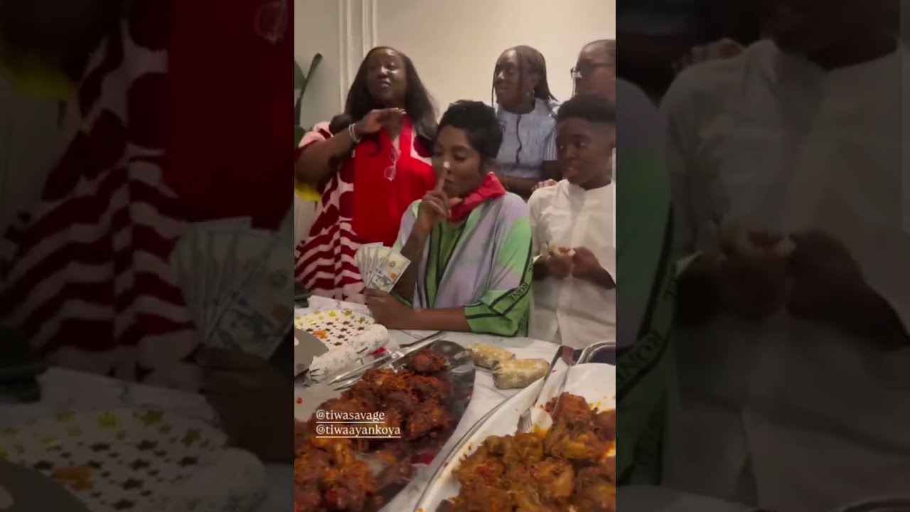 Tiwa Savage Christmas Food Game for Dollars Win ☆☆☆ 