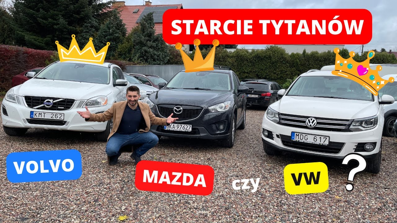 WV Tiguan, Mazda czy Volvo? Kt&oacute;ry SUV za 50 tysięcy wygra?I Pogadajmy o KONKURSIE