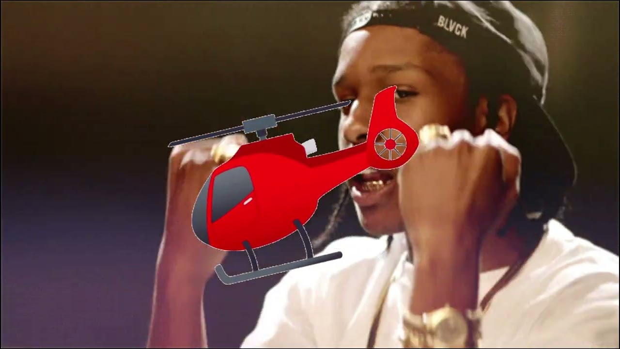 a$ap rocky - helicopter (slowed down by dj raul the fool)