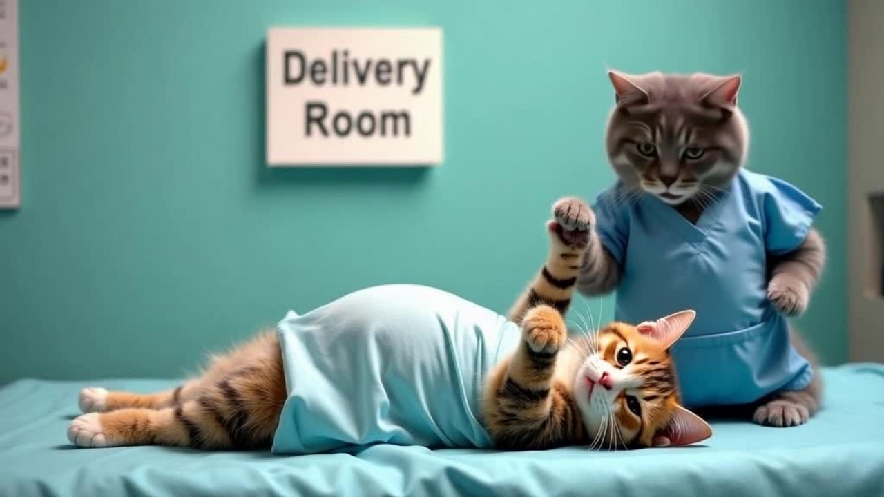 😻Cats at the Doctor's Office🩺- Funny Cats Doing Human Things