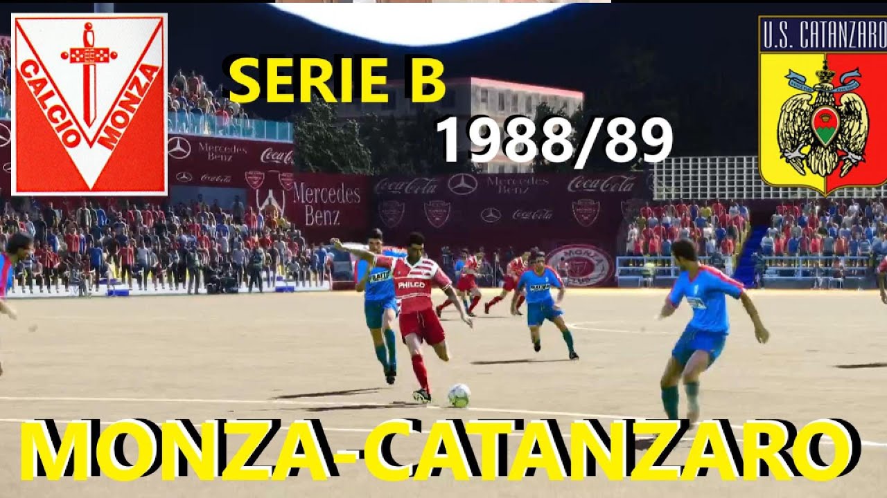 CLASSIC PES 2021: 1988/89 Season RELOAD SERIE B_ MONZA vs CATANZARO
