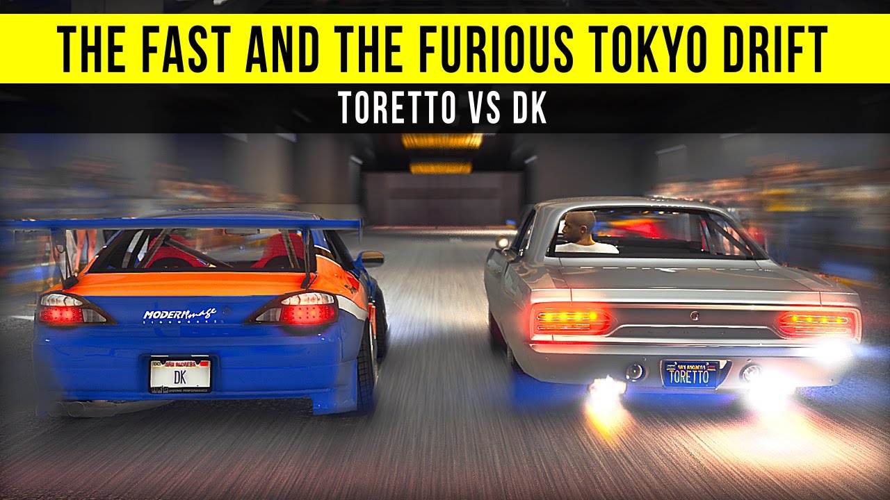 Grand Theft Auto 5 - Tokyo Drift: Toretto VS DK