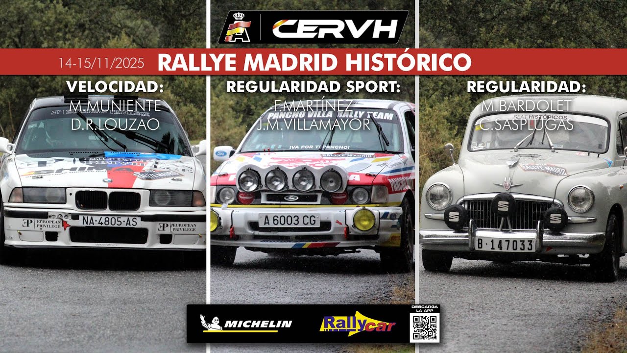 Rallye Madrid Histórico 2025