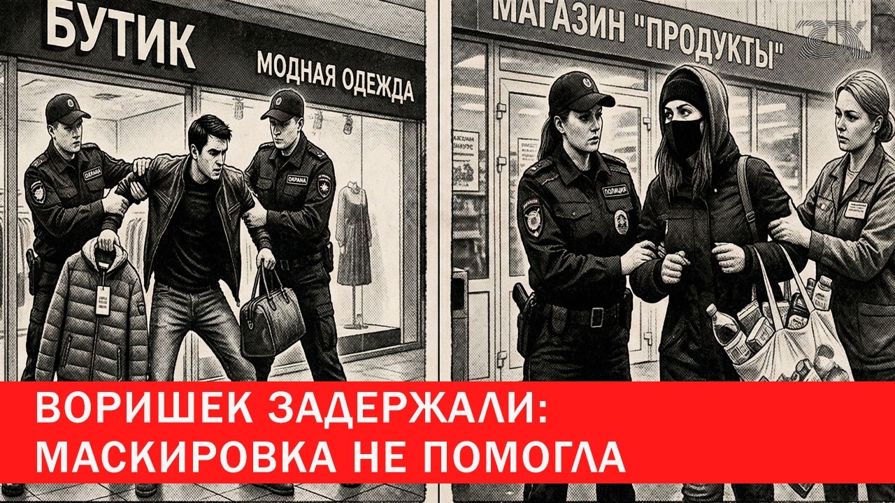 Воришек задержали: маскировка не помогла | Зона Х