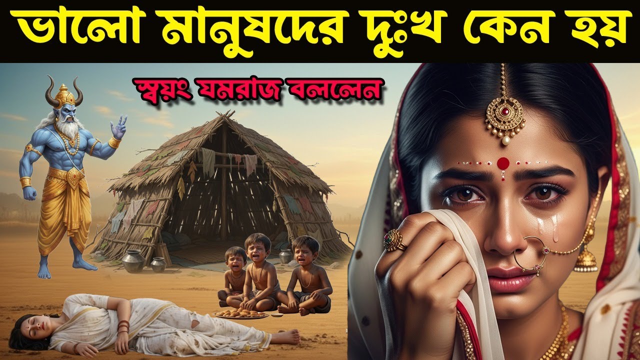 ভালো মানুষ কেন সবসময় কষ্টে থাকে আর পাপীরা সুখে থাকে, যমরাজ ও যমদূতের এই গল্পটি আপনার চোখ খুলে দেবে।