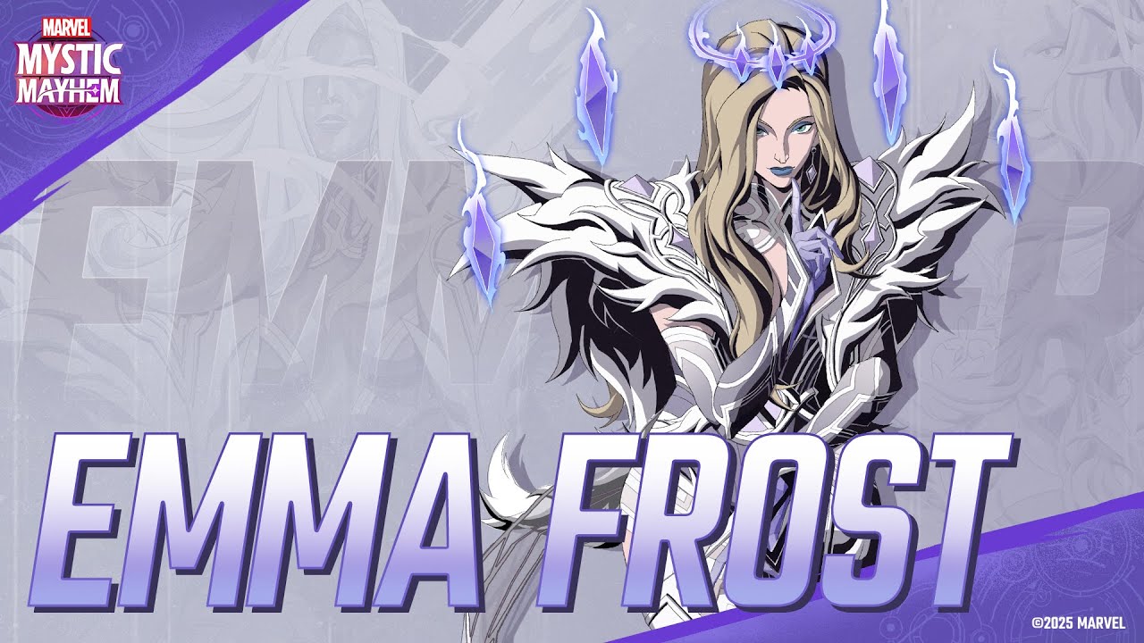 ​#MARVELMysticMayhem #EmmaFrost Global launch on June 25th (PDT)！
