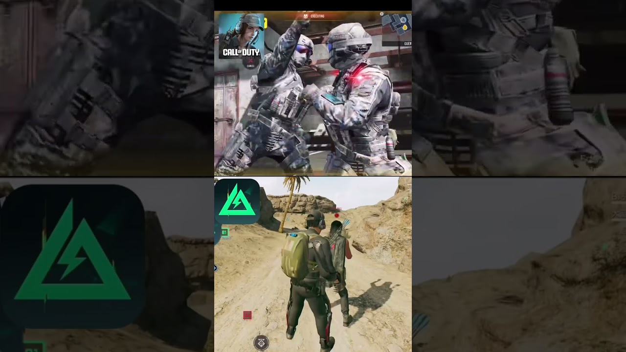 Default Execution in CODM vs Delta Force Mobile