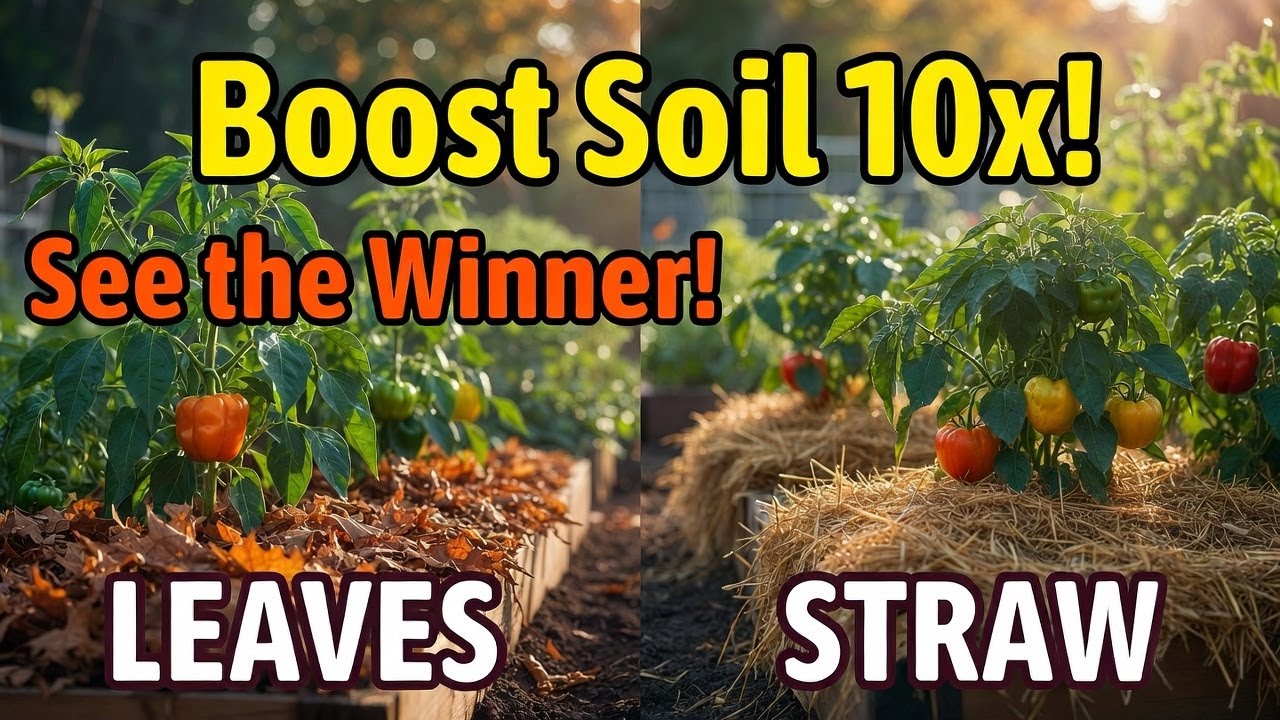 Leaves vs. Straw Mulch: I Tested Both on Winter Beds (Unexpected Results)