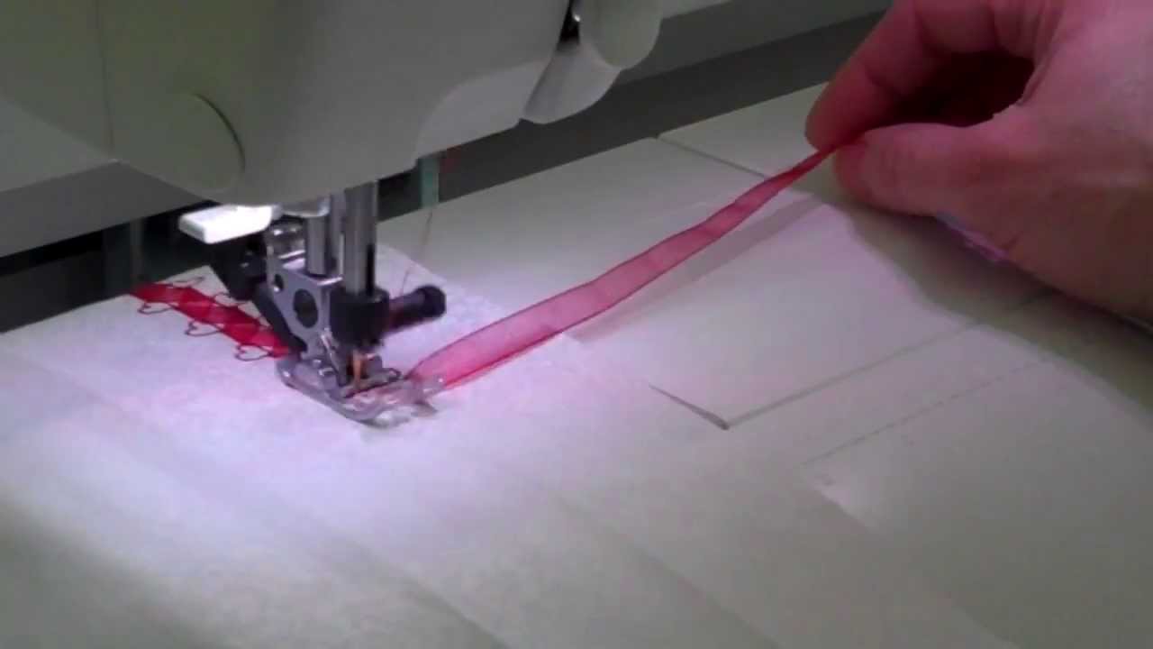 Ribbon Stitches only on PFAFF CREATIVE Sensation Pro at Tri-State Sew & Vac., Inc.