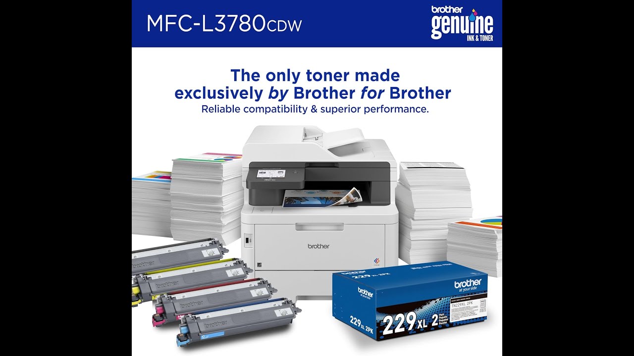 Brother MFC-L3780CDW Review 2025 | Wireless Color All-in-One Laser Printer with Duplex Copy & Scan