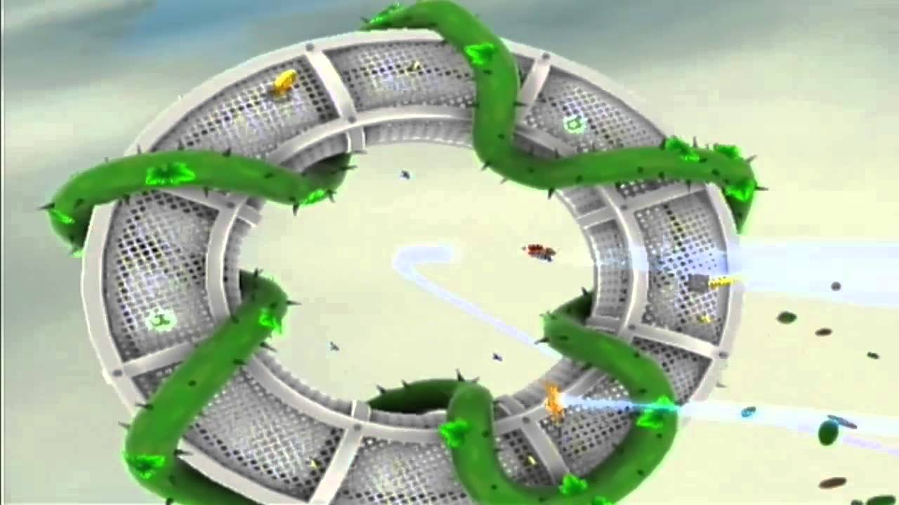 Super Mario Galaxy - Windgarten-Galaxie - Begegnung mit General Maulwurf