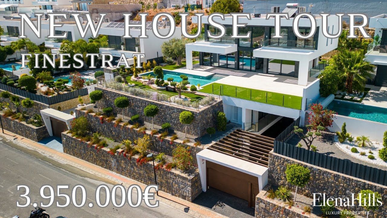 Modern villa with amazing sea views in Finestrat, Alicante