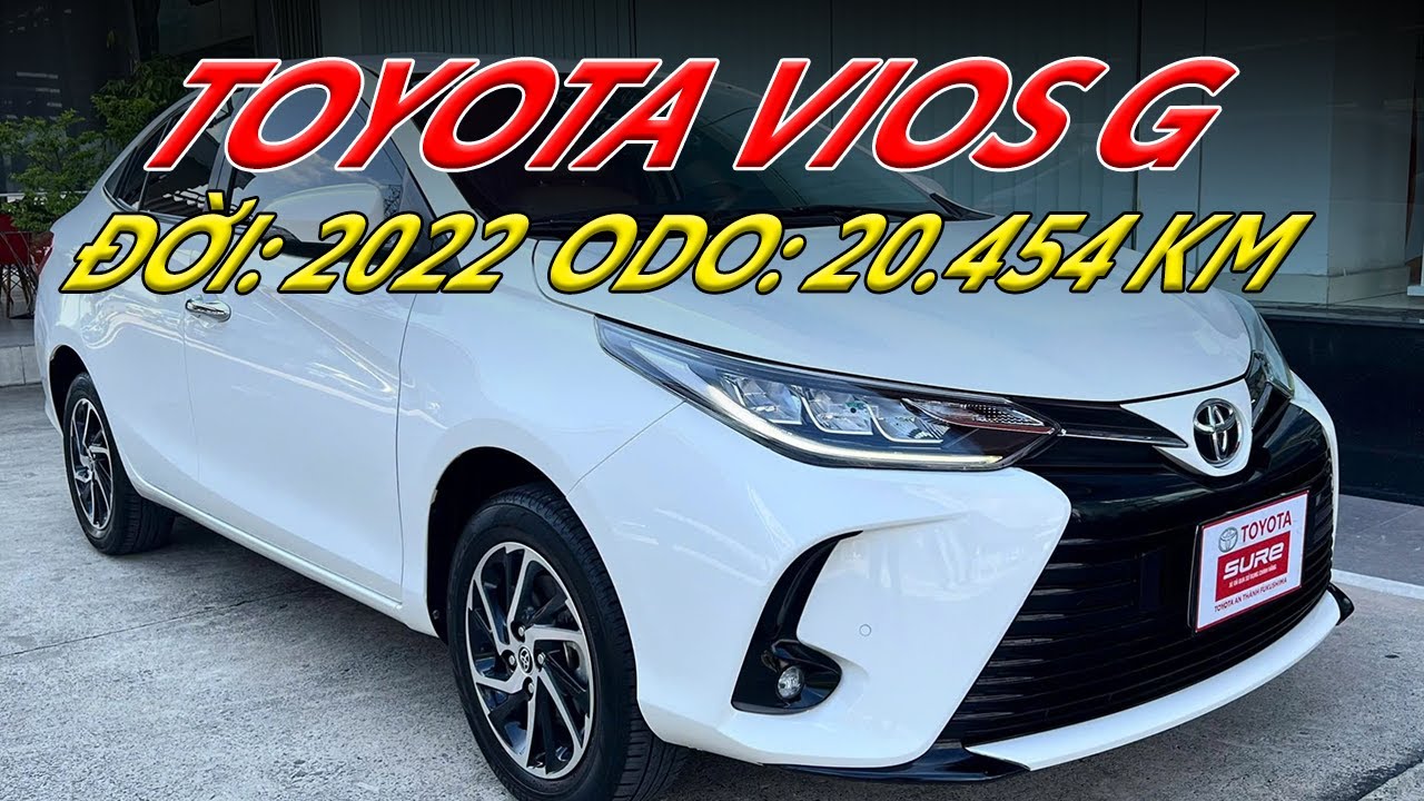 TOYOTA VIOS G ĐỜI 2022