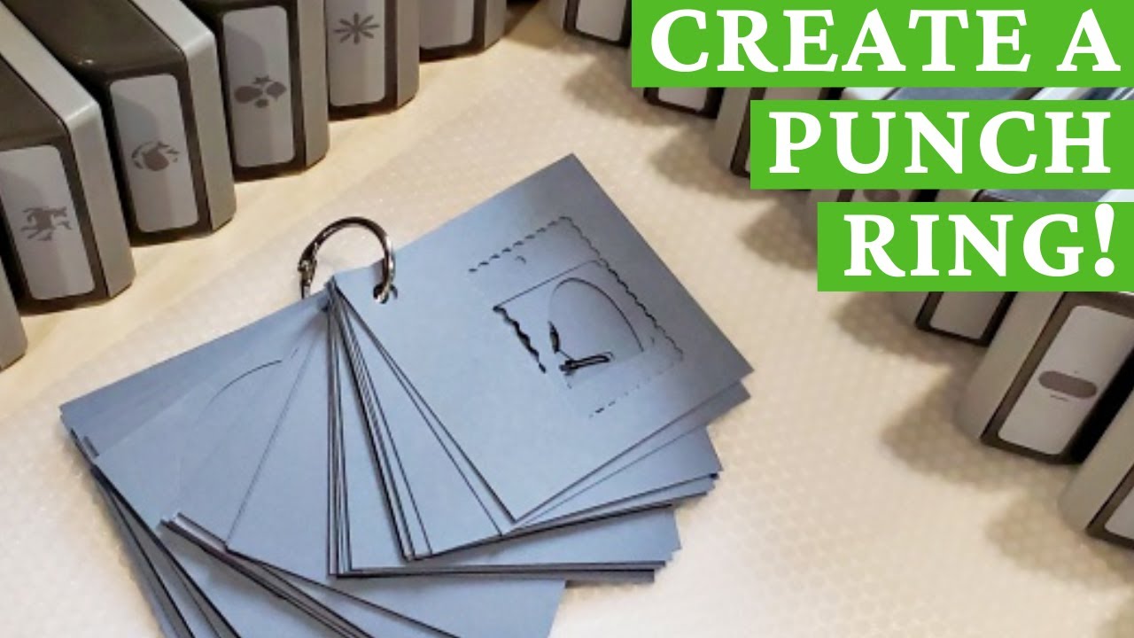 Create A Punch Ring - BEST Card Making Tips & Tricks!