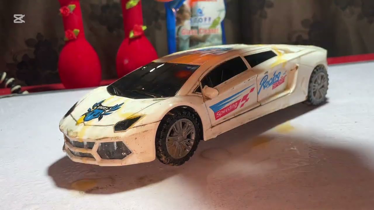 Washing Dirty Racing Car🥵 ( Realistic car wash) 