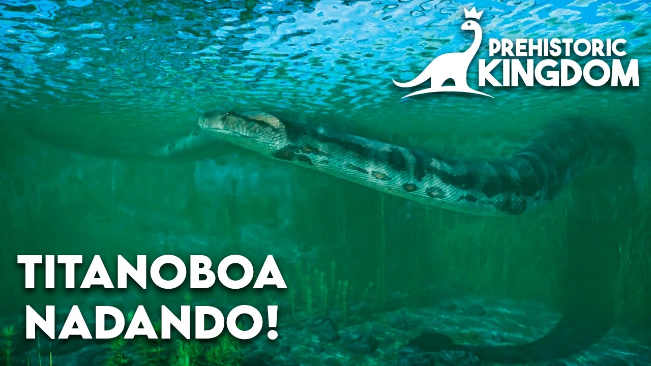 TITANOBOA NADANDO + 2 NOVOS ESTEGOSSAUROS! DEV DIARY FEVEREIRO 🐍- Prehistoric Kingdom