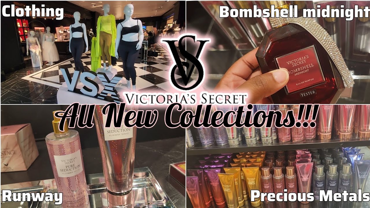 🩷🖤 Reviewing All New VS Collections #victoriasecret #shopping #walkthrough #perfume #beauty #today