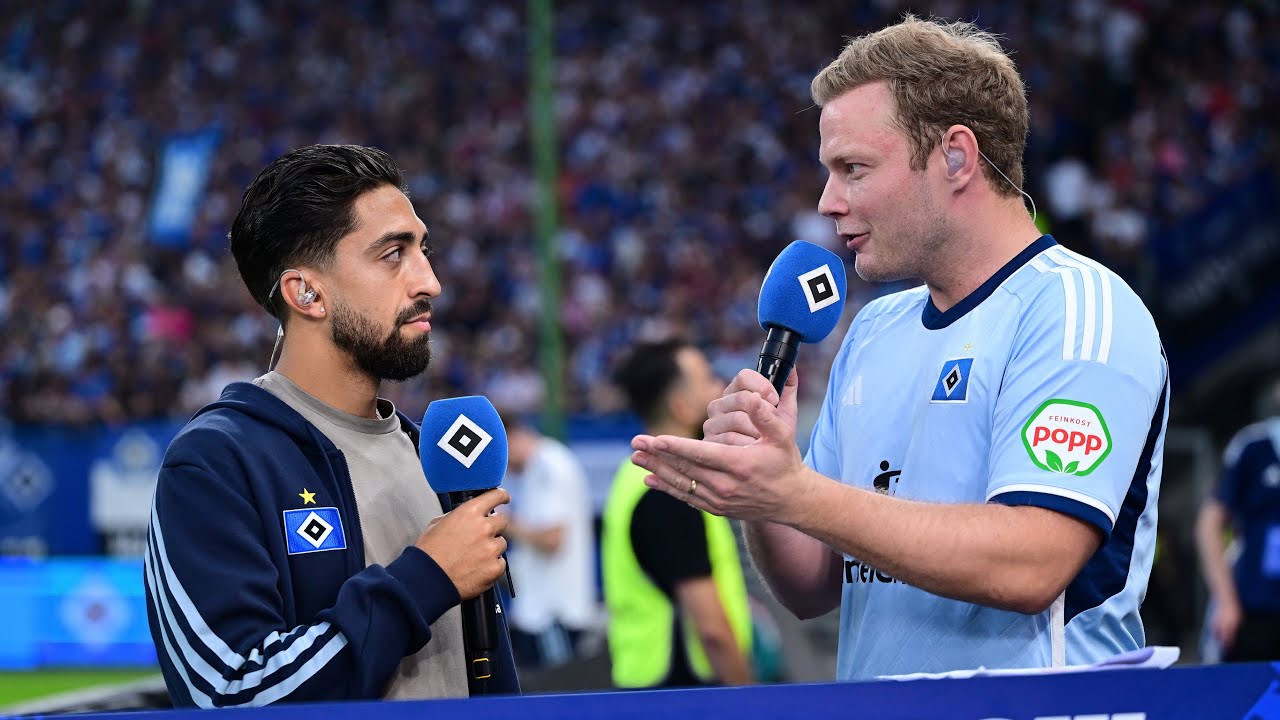 HSV-Stadionsprecher Stübinger erklärt das neue Soundsystem
