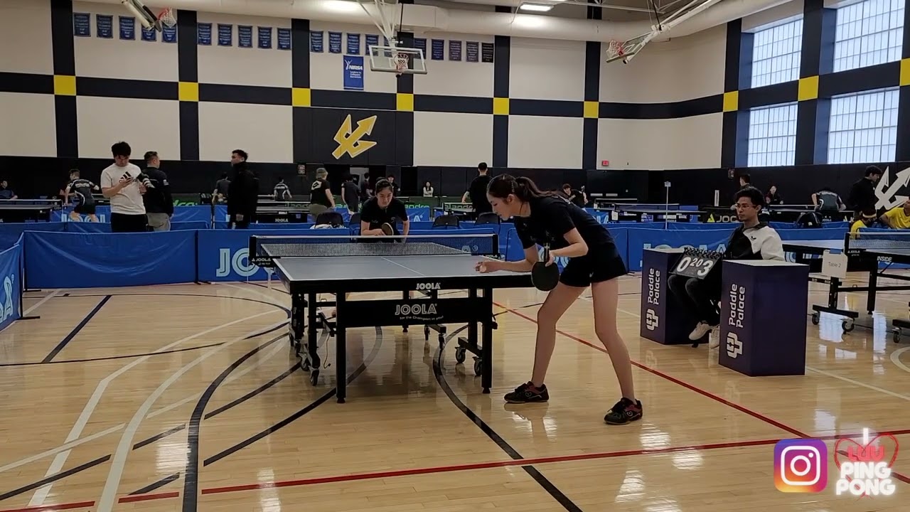 Amy Wang (UCLA) vs Rachel Sung (UCLA) // NCTTA West Regional Championships Women's Singles Feb 2023