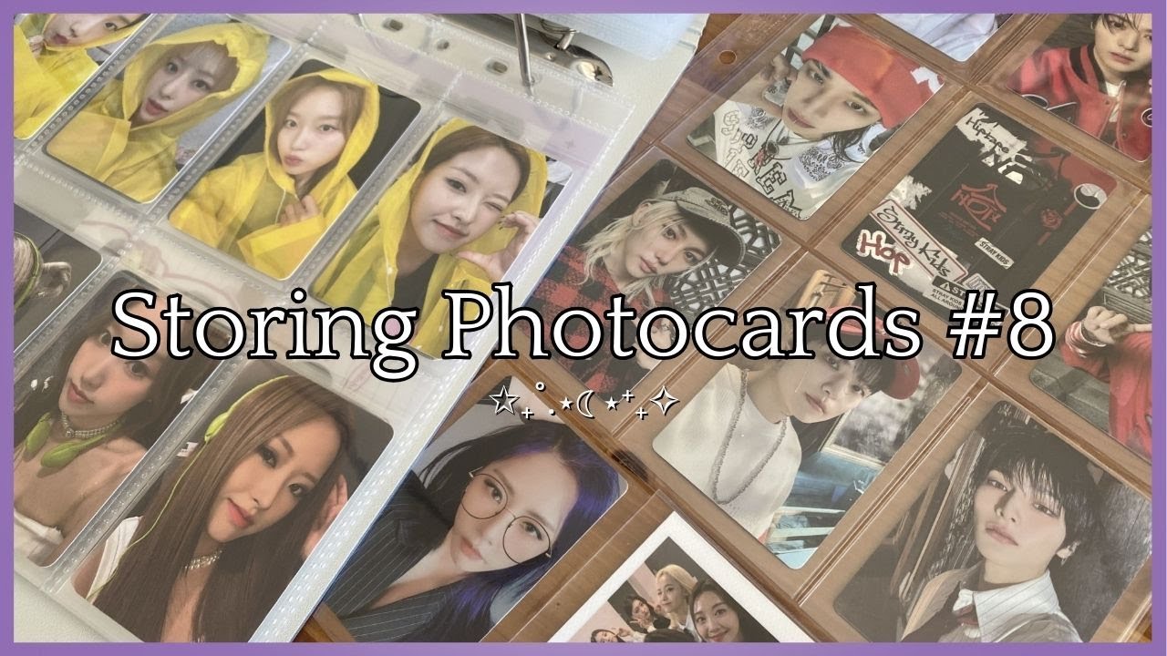 Storing Photocards 8 | OT12 Loona, SKZhop, Ateez, Dreamcatcher