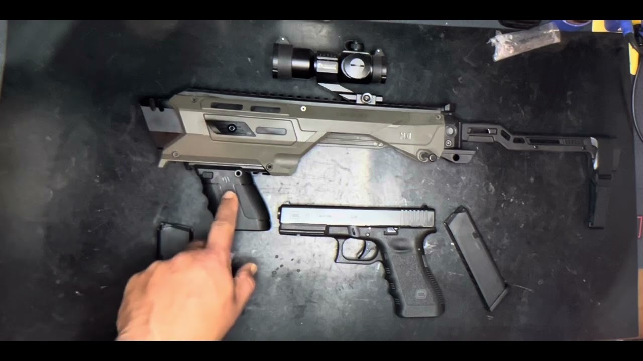 Meta Tactical MX1 hosting Glock 17 G3 #EverythingFRT #frt #metatactical #9mm #glockfanatics #pewgun
