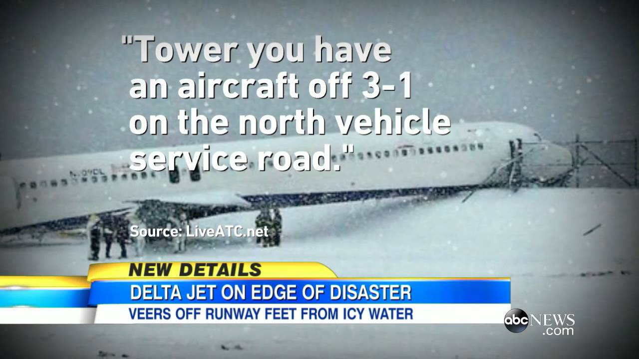 Plane Crashes Off New York Runway