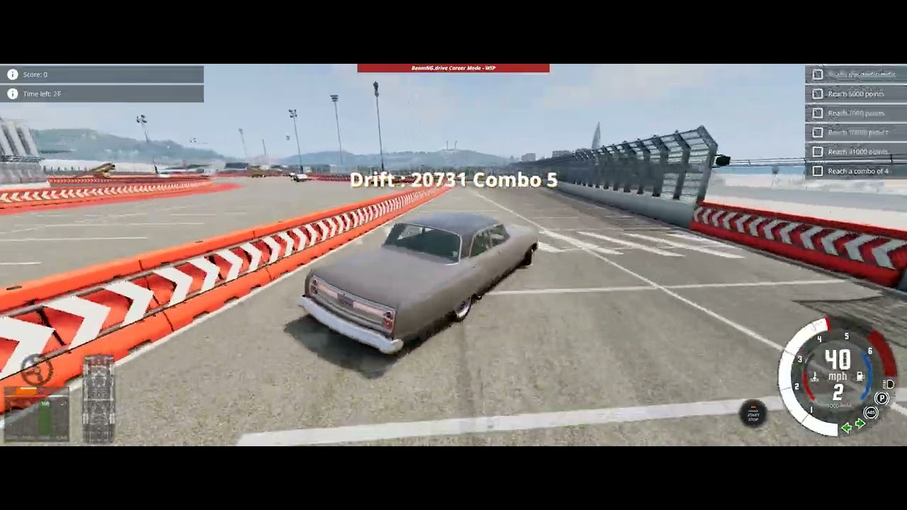 Circuit Drift  -=1st Place=-  BeamNG (Career Mode)
