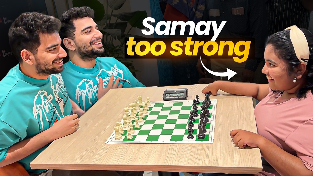 Samay Raina takes on16-year-old Sensation of Super Heroes Cup Sharon Rachel