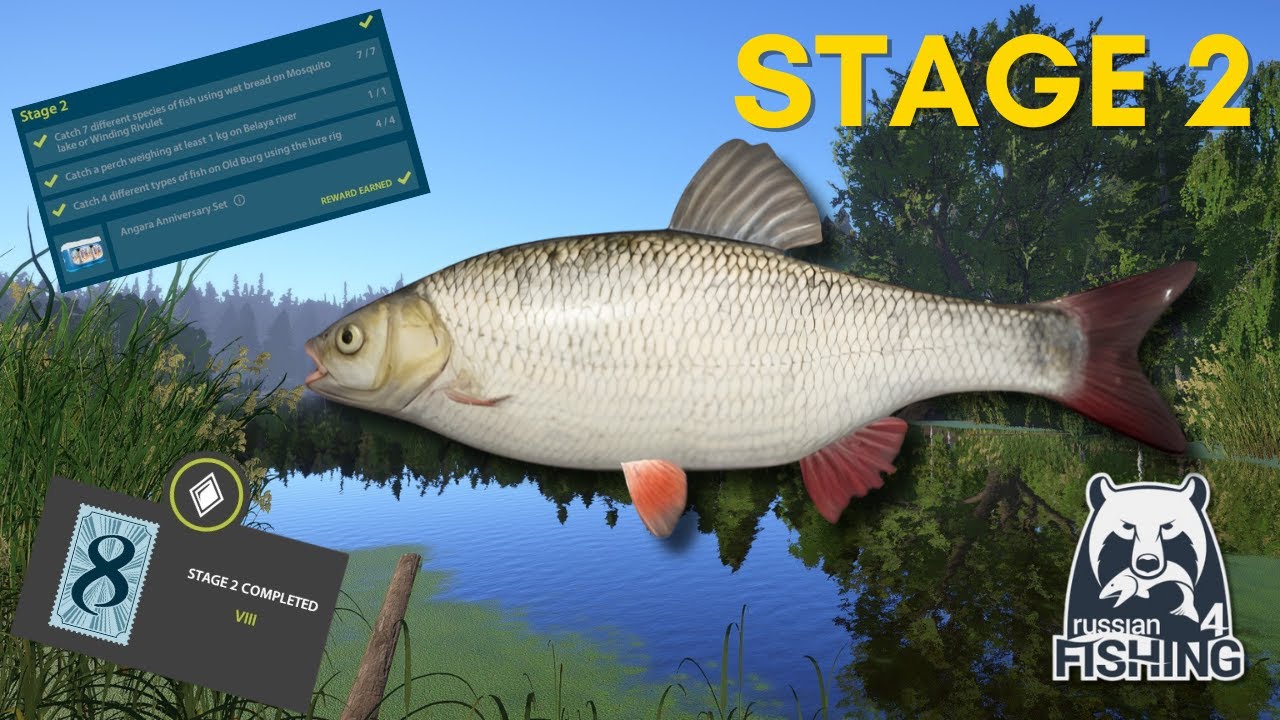 8th Anniversary Challenge Stage 2 Non Premium - Russian Fishing 4