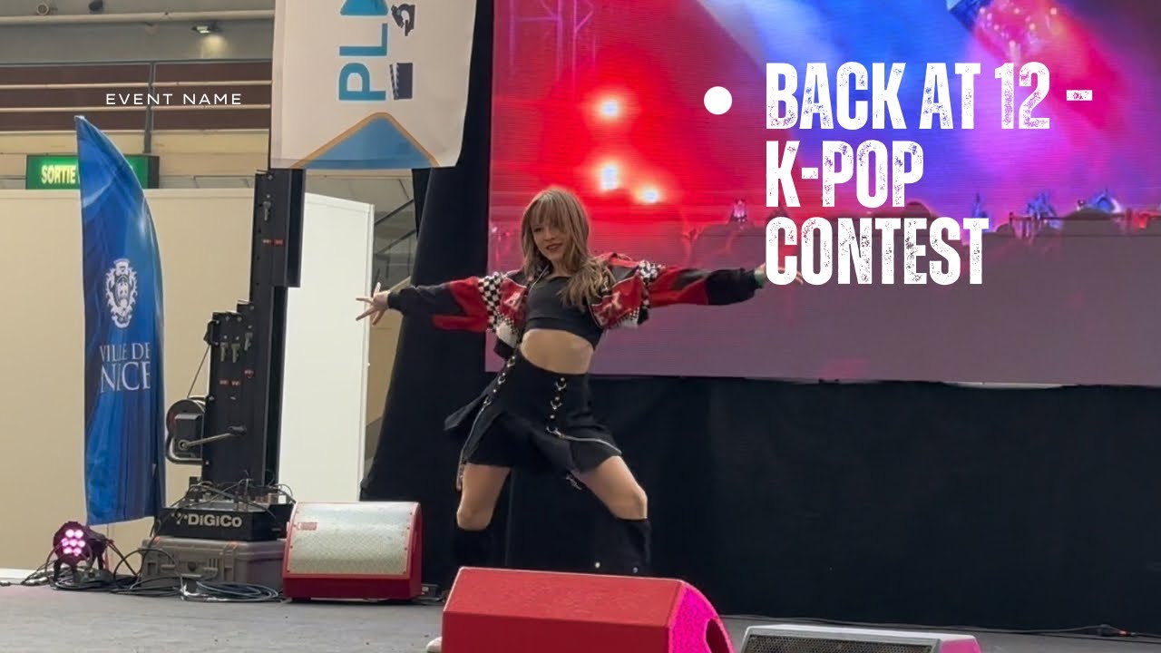I DANCED LALISA AT A K-POP CONTEST (12 Years Old)
