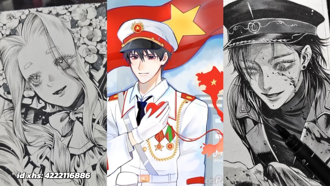 [#5] Tổng hợp tiktok tranh vẽ của các artist Việt Nam 🎨🖌#drawing #art