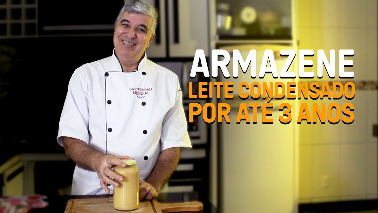 ARMAZENE LEITE CONDENSADO POR ATÉ 3 ANOS!