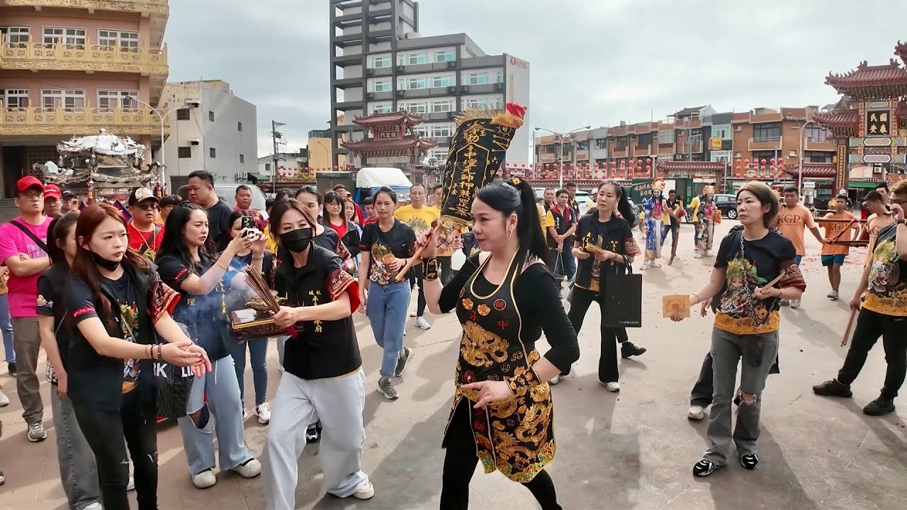 網紅乩童煙島元帥！「嘉義承天中承府」前往「四湖參天宮」「北港武德宮」「朴子配天宮」「新營太子宮」進香大典